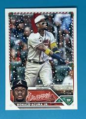 Ronald Acuna Jr. [SR Variation] Baseball Cards 2023 Topps Holiday Prices