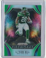 Le'Veon Bell [Green Prizm] #FW-LB Football Cards 2019 Panini Prizm Fireworks Prices