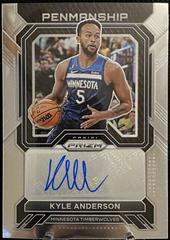 Kyle Anderson #PNM-KYA Basketball Cards 2022 Panini Prizm Penmanship Autographs Prices