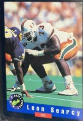 Leon Searcy Football Cards 1992 Classic Draft Picks Prices