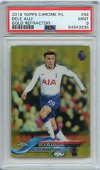 Dele Alli [Gold Refractor] Soccer Cards 2018 Topps Chrome Premier League Prices
