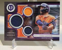 Jose Altuve [Purple] #TTR-JA Baseball Cards 2024 Topps Tribute Triple Relic Prices