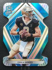Drew Brees [Blue Die Cut] Football Cards 2020 Panini Spectra Prices