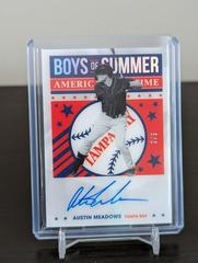 Austin Meadows [Holo Silver] #BOS-AM Baseball Cards 2021 Panini Chronicles Boys of Summer Autographs Prices
