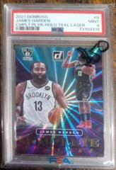 James Harden [Teal Laser] Basketball Cards 2021 Panini Donruss Complete Players Prices