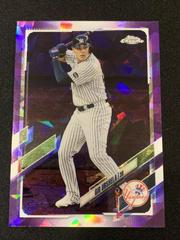 Gio Urshela [Purple] Baseball Cards 2021 Topps Chrome Sapphire Prices