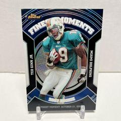 Ted Ginn Jr. [Black Refractor] Football Cards 2007 Topps Finest Moments Prices