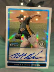 Brett Anderson [Refractor Autograph] #BCP105 Baseball Cards 2009 Bowman Chrome Prospects Prices