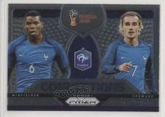 Paul Pogba, Antoine Griezmann Soccer Cards 2018 Panini Prizm World Cup Connections Prices