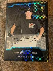 Zach Duke [Xfractor] Baseball Cards 2004 Bowman Chrome Prices