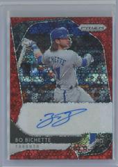 Bo Bichette [Red Donut Circles Prizm] #RA-BO Baseball Cards 2020 Panini Prizm Rookie Autographs Prices