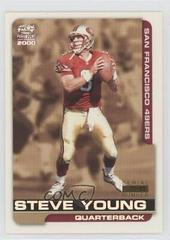 Steve Young [Holo Silver] Football Cards 2000 Pacific Paramount Prices