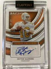 Peyton Manning [Gold] #GS-PMA Football Cards 2022 Panini Immaculate Collegiate All Time Greats Signatures Prices
