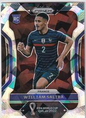 William Saliba [Ice] Soccer Cards 2022 Panini Prizm World Cup Prices