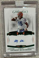 Anthony Richardson [Autograph Emerald] #94 Football Cards 2023 Panini Flawless Collegiate Prices