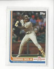 Fernando Tatis Jr. #1 Baseball Cards 2022 Topps 582 Montgomery Club Set 3 Prices