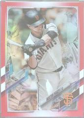 Buster Posey [Red Refractor] #29 Baseball Cards 2021 Topps Chrome Ben Baller Prices