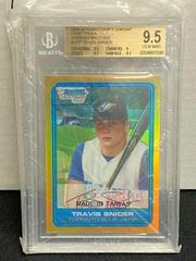 Travis Snider [Gold Refractor] #DP7 Baseball Cards 2006 Bowman Chrome Draft Picks Prices