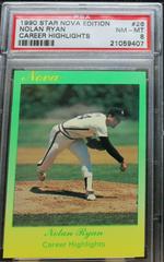 Nolan Ryan [Career Highlights] #26 Baseball Cards 1990 Star Nova Edition Prices