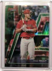 Mike Trout [Green Refractor] #2 Baseball Cards 2020 Bowman's Best Prices