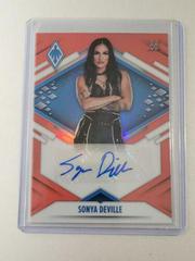 Sonya Deville [Red] Wrestling Cards 2022 Panini Chronicles WWE Phoenix Autographs Prices