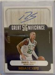 Daniel Theis [Gold] Basketball Cards 2022 Panini Hoops Great SIGnificance Autographs Prices