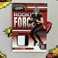 Drake London [Silver] #RF-7 Football Cards 2022 Panini Absolute Rookie Force Prices