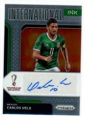Carlos Vela Soccer Cards 2022 Panini Prizm World Cup International Ink Autograph Prices