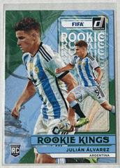 Julian Alvarez [Green] Soccer Cards 2022 Panini Donruss Rookie Kings Prices