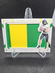 Justin Herbert [Gold] #SIL-JHE Football Cards 2022 Panini National Treasures Collegiate Silhouettes Prices