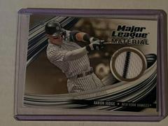 Aaron Judge [Gold] #MLM-AJ Baseball Cards 2023 Topps Update Major League Material Prices