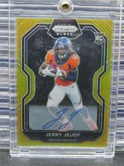 Jerry Jeudy [Gold Signature] Football Cards 2020 Panini Chronicles Prizm Black Prices