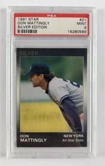 Don Mattingly #21 Baseball Cards 1991 Star Silver Edition Prices