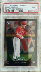Todd Frazier [Refractor] #35 Baseball Cards 2011 Bowman Chrome Draft Prices
