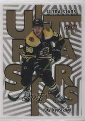 David Pastrnak [Gold] #US-6 Hockey Cards 2021 Ultra Stars Prices