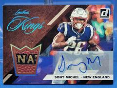 Sony Michel Football Cards 2019 Donruss Leather Kings Autographs Prices