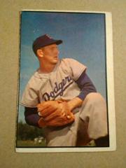 Russ Meyer #129 Baseball Cards 1953 Bowman Color Prices