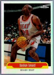 Voshon Lenard [Refractor] #33 Basketball Cards 1999 Topps Chrome Prices