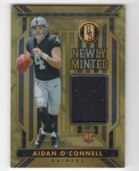Aidan O'Connell #NM-1 Football Cards 2023 Panini Gold Standard Newly Minted Memorabilia Prices