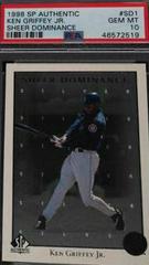 Ken Griffey Jr. #SD1 Baseball Cards 1998 SP Authentic Sheer Dominance Prices