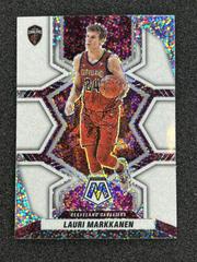 Lauri Markkanen [White Sparkle] #142 Basketball Cards 2021 Panini Mosaic Prices
