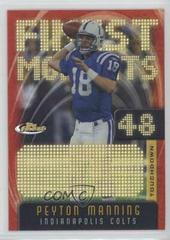 Peyton Manning #FM48 Football Cards 2005 Topps Finest Manning Moments Prices