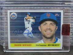 David Wright #55RA-DW Baseball Cards 2022 Topps Clearly Authentic 1955 Reimagining Autographs Prices