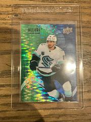 Matty Beniers [Spectrum Green Blue] #SF-5 Hockey Cards 2022 Upper Deck Allure Color Flow Prices