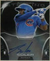 Jorge Soler #JS Baseball Cards 2013 Bowman Sterling Autograph Prospects Prices