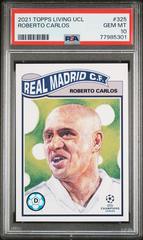 Roberto Carlos Soccer Cards 2021 Topps Living UEFA Champions League Prices