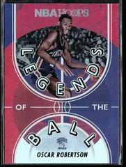 Oscar Robertson #6 Basketball Cards 2021 Panini Hoops Legends of the Ball Prices