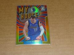Luka Doncic [Gold] Basketball Cards 2021 Panini Donruss Optic My House Prices