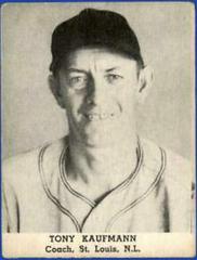 Tony Kaufmann Baseball Cards 1947 Tip Top Bread Prices