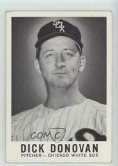 Dick Donovan #72 Baseball Cards 1960 Leaf Prices